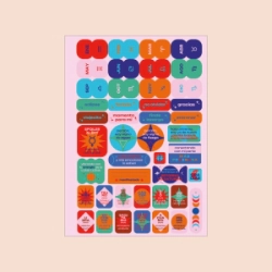 STICKERS A5 ASTROLOVE FUNCIONALES Y MEMES