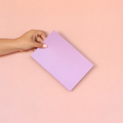 CUADERNOS A5 SINGER  TAPA BLANDA LISO LILA