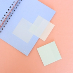 NOTAS ADHESIVAS 76X76MM TRANSPARENTES CIELO