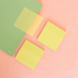 NOTAS ADHESIVAS 76X76MM TRANSPARENTES LIMA