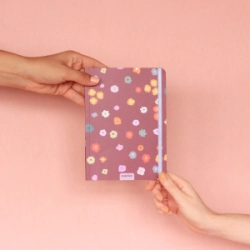 CUADERNO 14X19 TAPA BLANDA FLORA