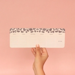 PLANNER SEMANAL POCKET 28X10 ANIMAL PRINT