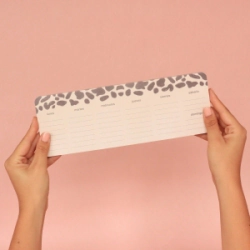 PLANNER SEMANAL POCKET 28X10 ANIMAL PRINT