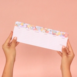 PLANNER SEMANAL POCKET 28X10 FLORA