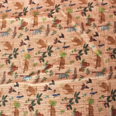 MANTA DE MUSELINA RIO