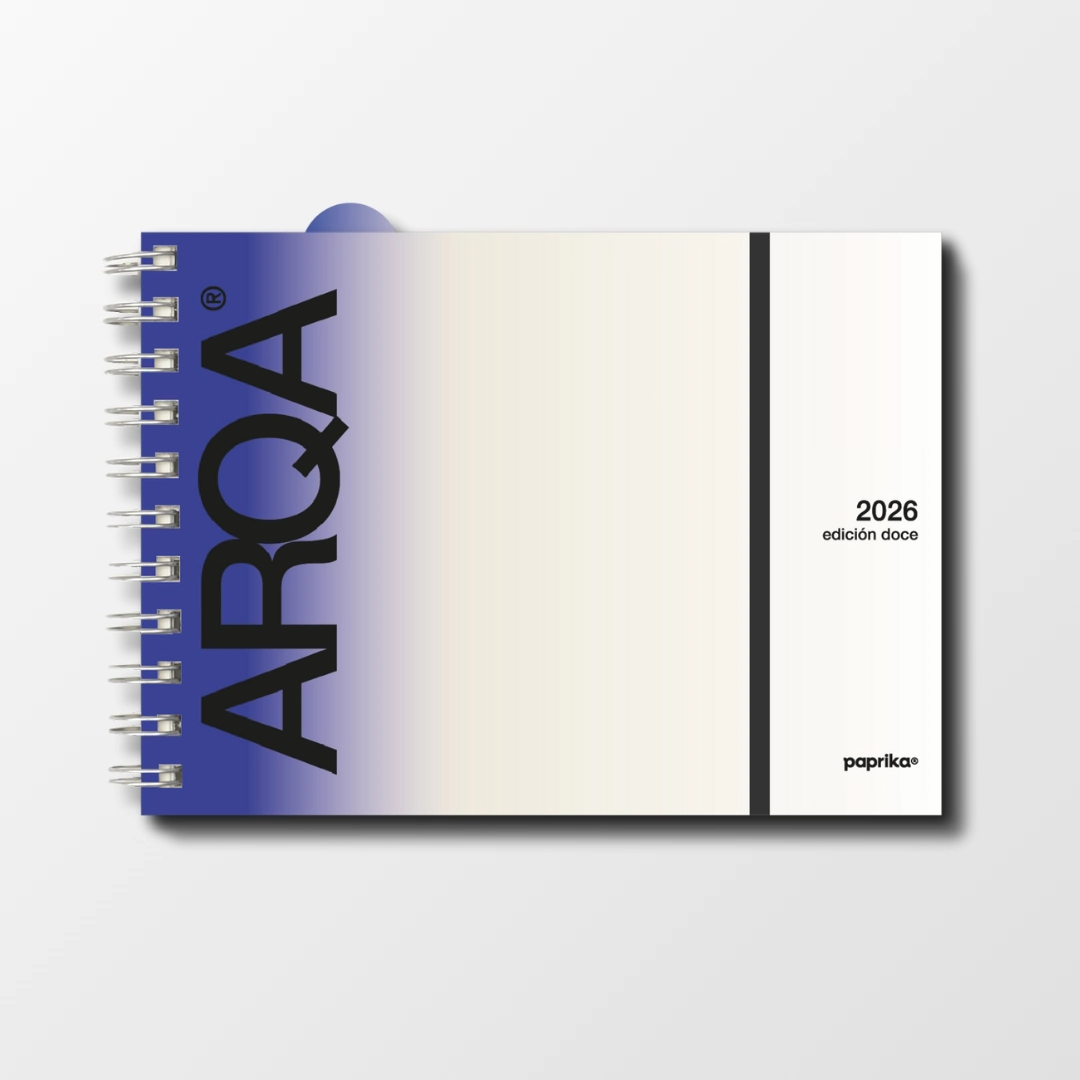 AGENDA 2026 - ARQA TALLE M 21X15 SAV - DENIM
