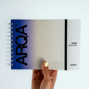 AGENDA 2026 - ARQA TALLE M 21X15 SAV - DENIM