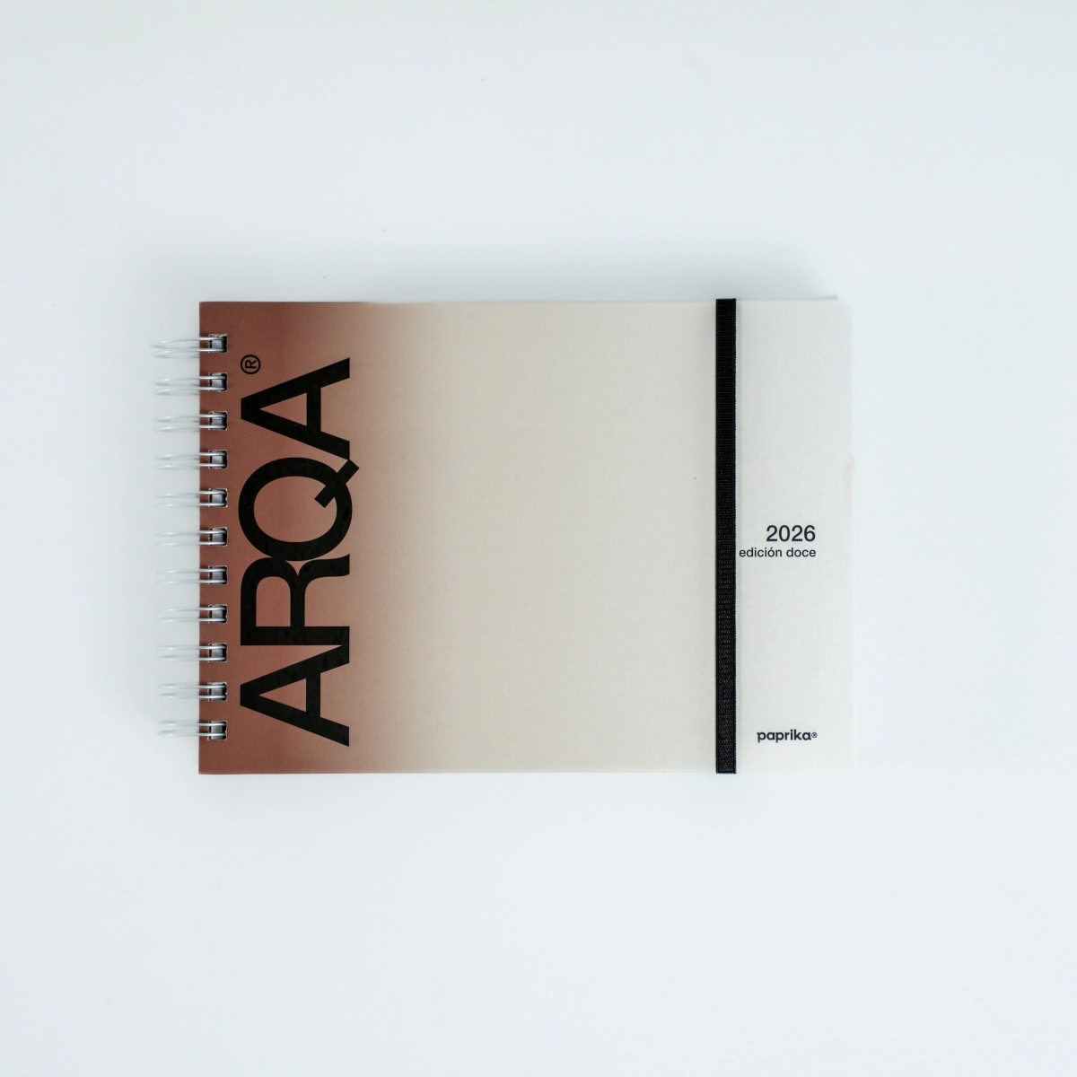 AGENDA 2026 - ARQA TALLE M 21X15 SAV - LATTE