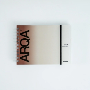 AGENDA 2026 - ARQA TALLE M 21X15 SAV - LATTE
