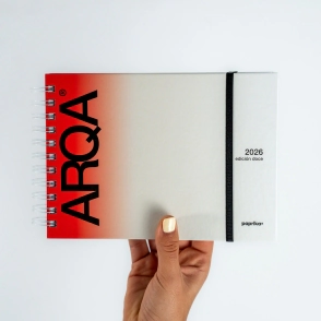 AGENDA 2026 - ARQA TALLE M 21X15 SAV - RED VELVET