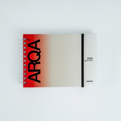 AGENDA 2026 - ARQA TALLE M 21X15 SAV - RED VELVET