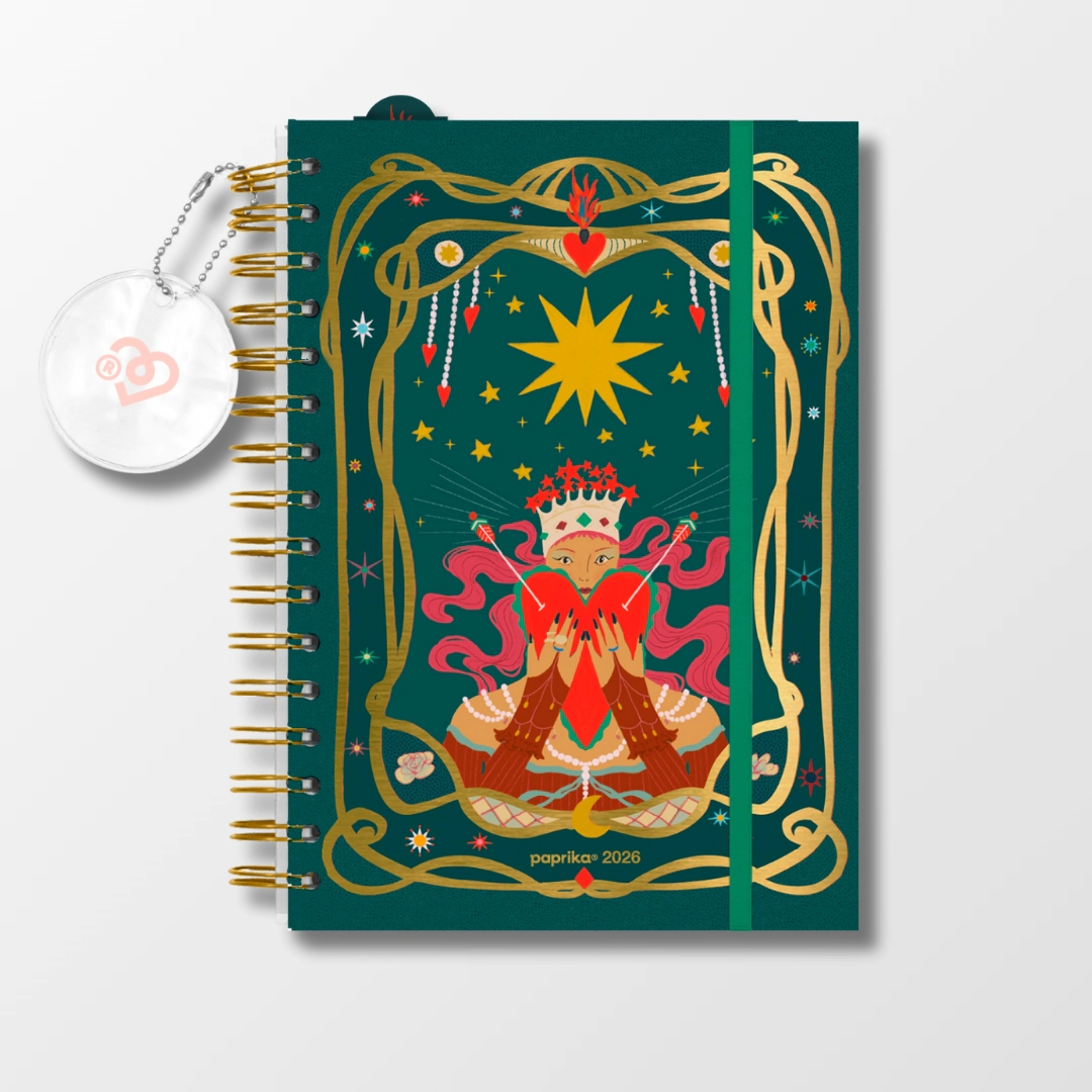 AGENDA 2026 - ASTROLOVE TALLE M 15X21 SAV - JADE