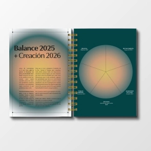 AGENDA 2026 - ASTROLOVE TALLE M 15X21 SAV - JADE