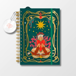 AGENDA 2026 - ASTROLOVE TALLE M 15X21 SAV - JADE