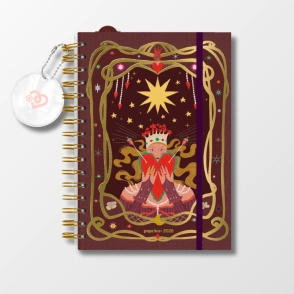 AGENDA 2026 - ASTROLOVE TALLE M 15X21 SAV - RUBÍ