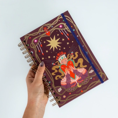 AGENDA 2026 - ASTROLOVE TALLE M 15X21 SAV - RUBÍ
