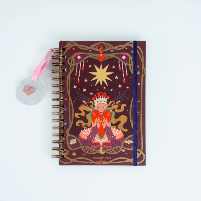 AGENDA 2026 - ASTROLOVE TALLE M 15X21 SAV - RUBÍ