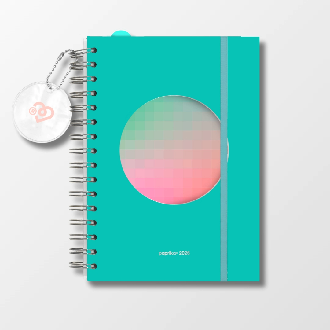 AGENDA 2026 - PLANNING TALLE M 15X21 SAV - AQUA
