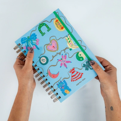 AGENDA 2026 - SHANTILOVE TALLE L 15X21 DXD - LA BUENA SUERTE