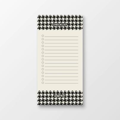 CHECKLIST ADHESIVO 7X14 EL AMOR