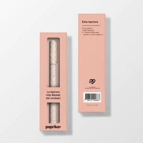 LAPICERA ACERO CON BOX LA VIE EN ROSE