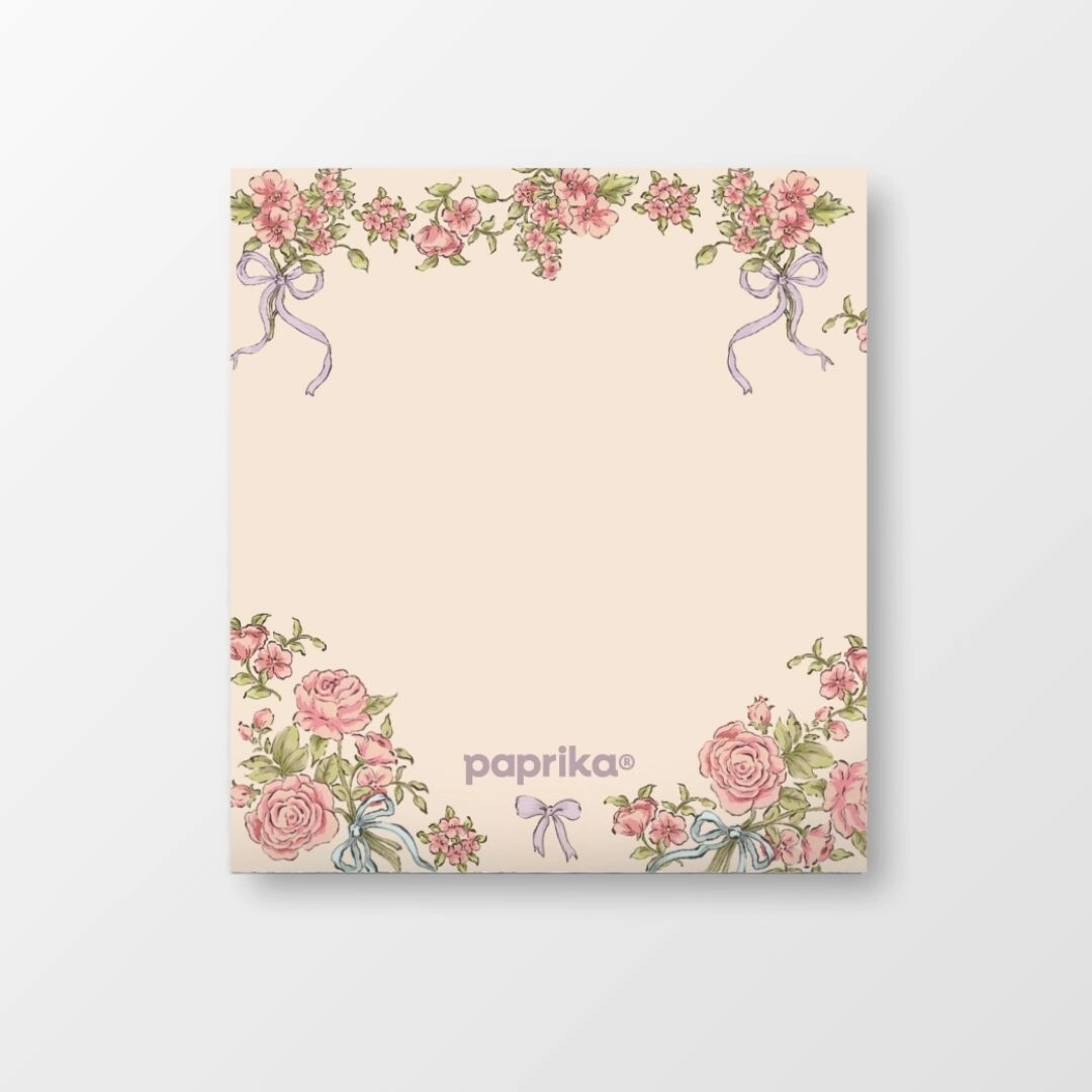 NOTAS ADHESIVAS 67X74MM LA VIE EN ROSE