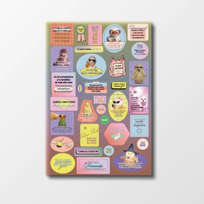 STICKERS A5 SHANTILOVE 2026