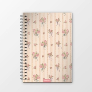 CUADERNO A5 TAPA DURA LA VIE EN ROSE