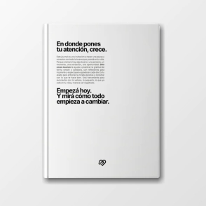 JOURNAL DE GRATITUD 14X19 TAPA DURA COLOR BLOCK