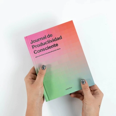 JOURNAL DE PRODUCTIDAD PIXEL 14X19 TAPA DURA