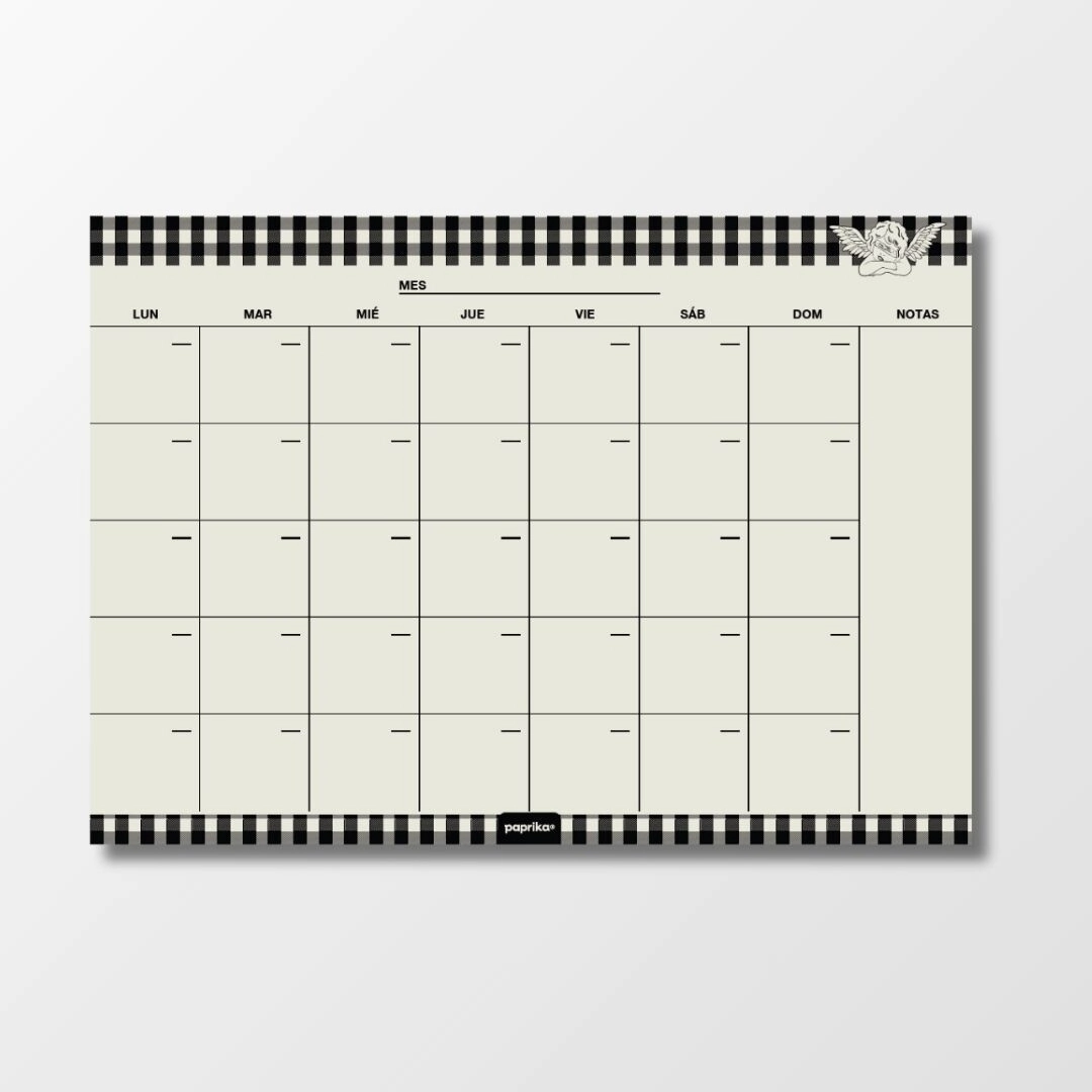 PLANNER MENSUAL IMANTADO 25X35 EL AMOR