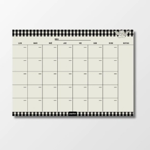 PLANNER MENSUAL IMANTADO 25X35 EL AMOR