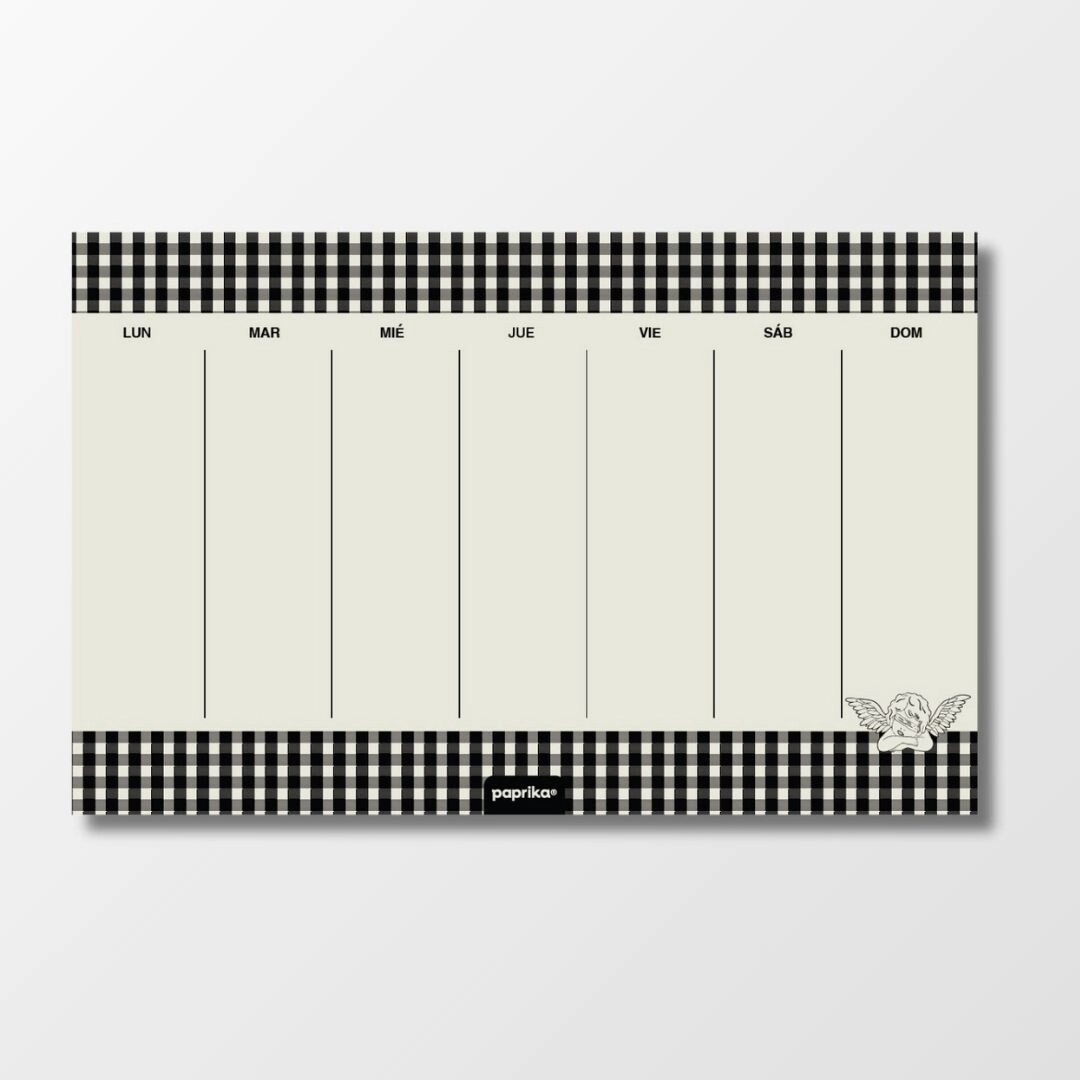 PLANNER SEMANAL IMANTADO 18X28 EL AMOR