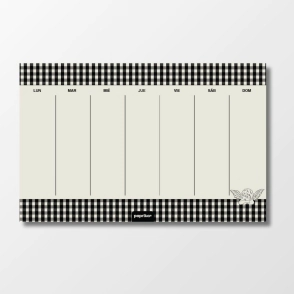 PLANNER SEMANAL IMANTADO 18X28 EL AMOR