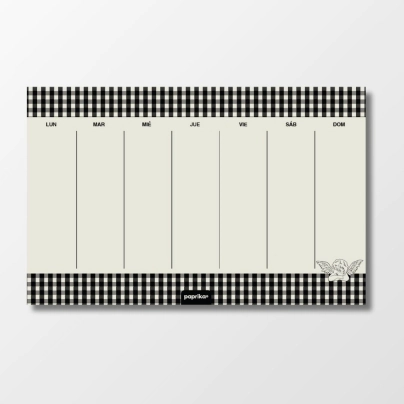 PLANNER SEMANAL IMANTADO 18X28 EL AMOR