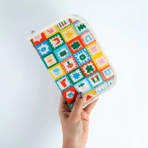 PORTADOCUMENTOS DE VIAJE CON CIERRE LA BUENA SUERTE