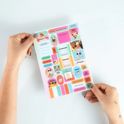 STICKERS A5 PLANNING FUNCIONALES Y MEMES