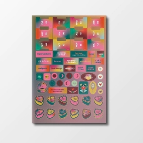 STICKERS A5 RITUAL FUNCIONALES Y MEMES