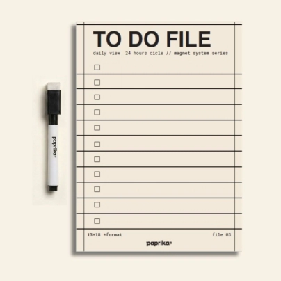 CHECKLIST IMANTADO 13X18 MINIMAL