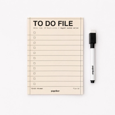 CHECKLIST IMANTADO 13X18 MINIMAL