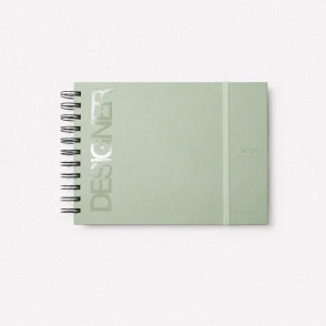 DESIGNER&acute;S BOOK A5 15X21 MATCHA LATTE