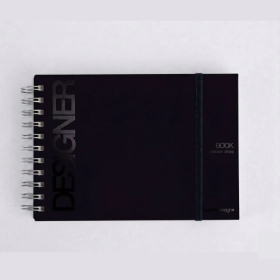 DESIGNER�S BOOK A5 15X21 EXPRESSO