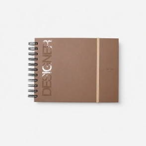 DESIGNER&acute;S BOOK A5 15X21 MOCHA MOUSSE