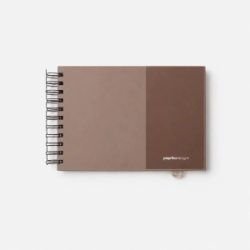DESIGNER�S BOOK A5 15X21 MOCHA MOUSSE