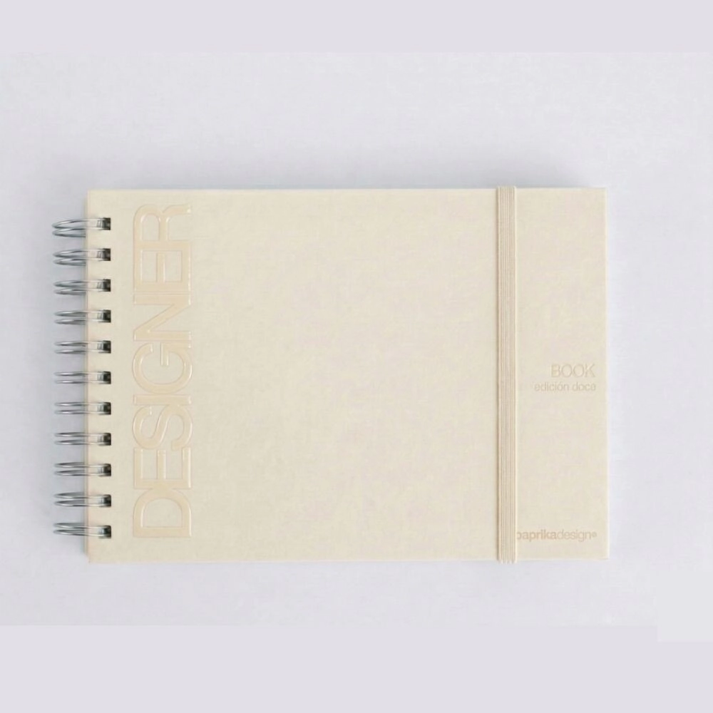 DESIGNER�S BOOK A5 15X21 RED VELVET