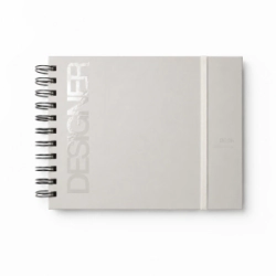 DESIGNER�S BOOK A5 15X21 OAT MILK