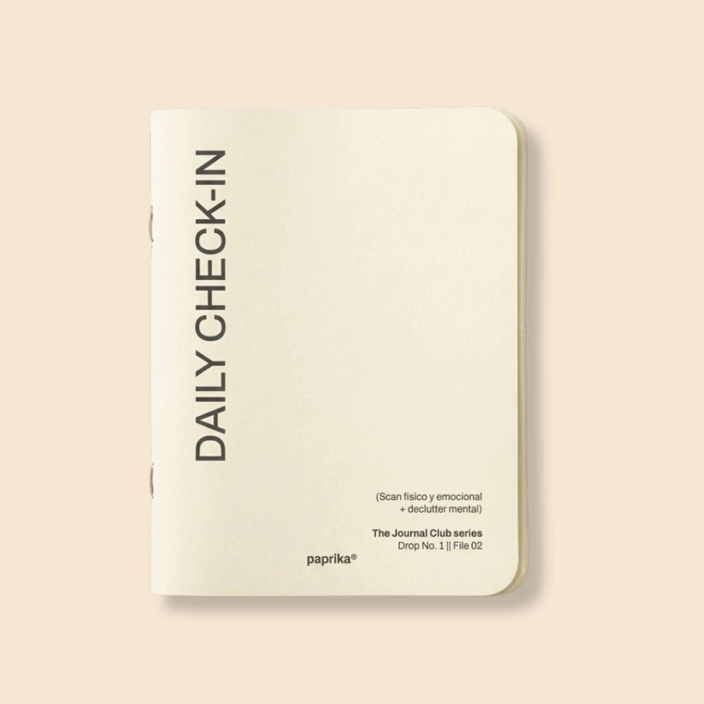 MINI JOURNAL 14*19 TAPA BLANDA DIALY CHECKIN