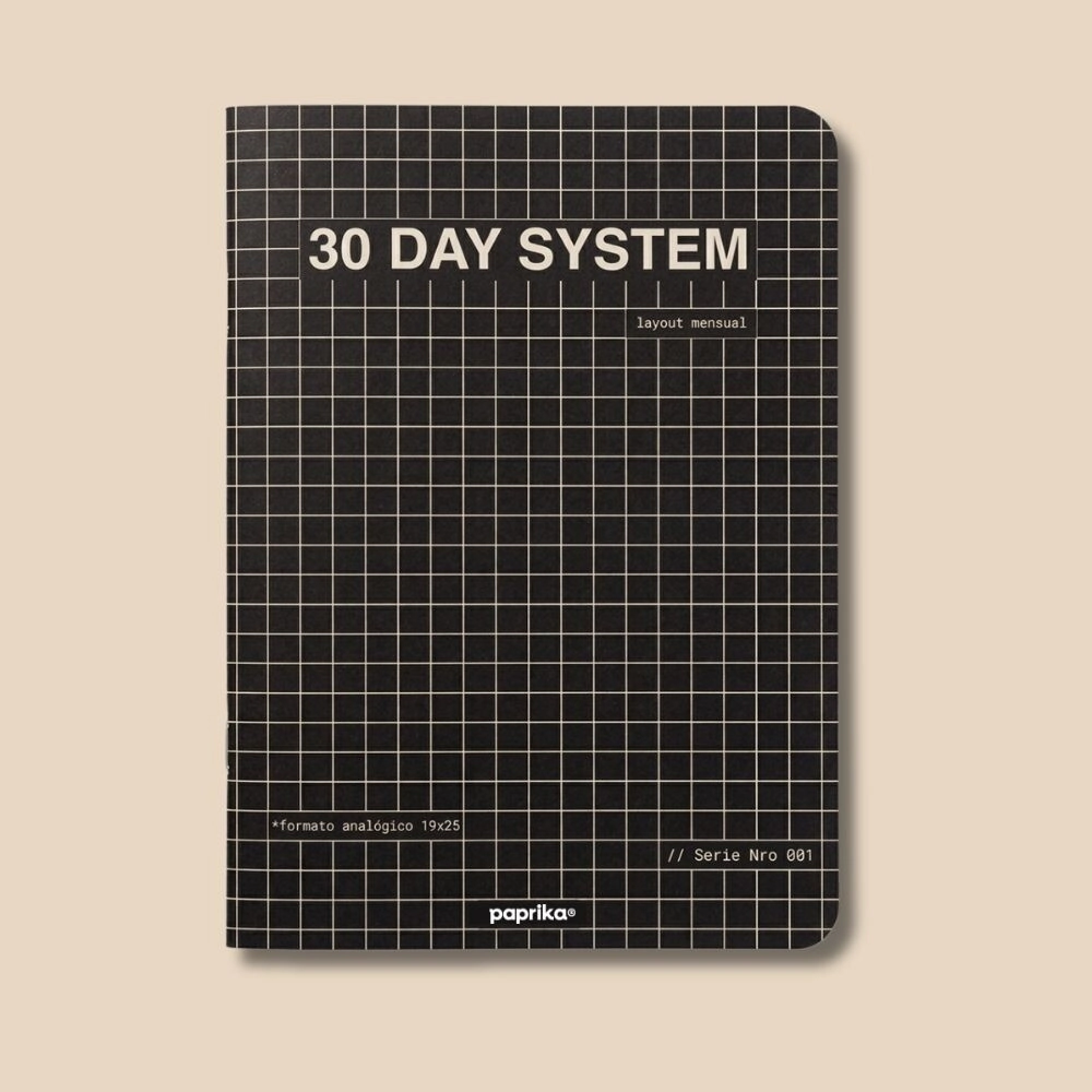 PLANNER MENSUAL 19X25 TAPA BLANDA MINIMAL