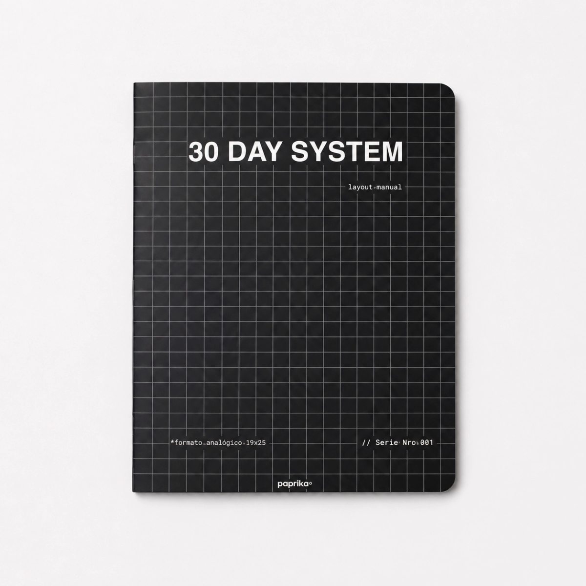 PLANNER MENSUAL 19X25 TAPA BLANDA MINIMAL
