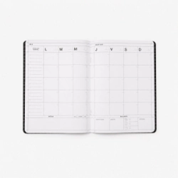 PLANNER MENSUAL 19X25 TAPA BLANDA MINIMAL